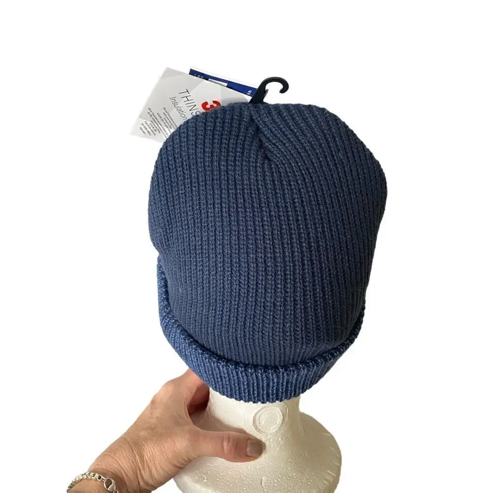 West Loop 3m thinsulate mens blue ski cap